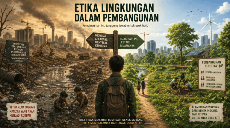 Tagihan yang Belum Jatuh Tempo: Ketika Pembangunan Berhadapan dengan Etika Lingkungan